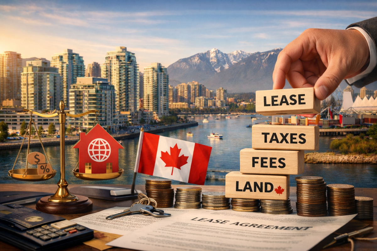 Foreign Tax Implications of Leasehold Property in Vancouver, Canada
